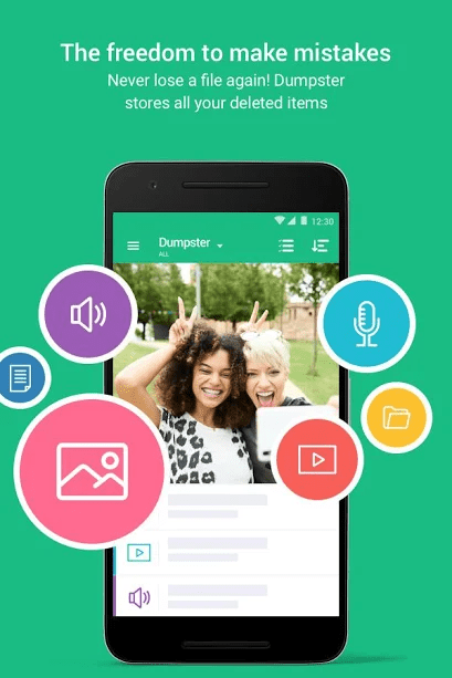 Dumpster - Recover My Deleted Picture & Video Files 1