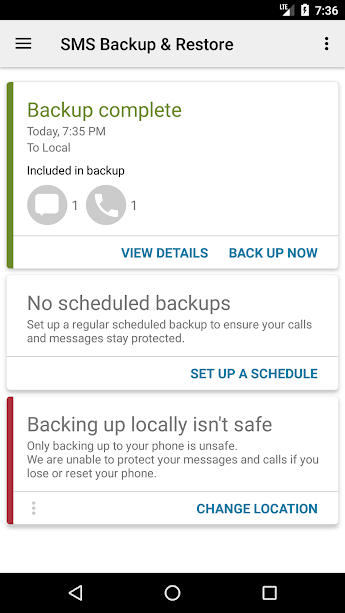 SMS Backup & Restore 1