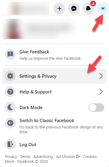 Facebook Settings