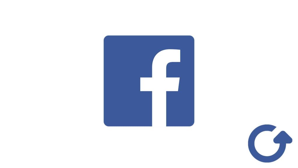 Facebook Account Logo with Recovery Icon