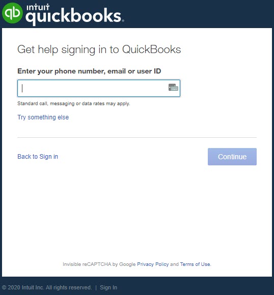 Get Help Signing in to Quickbooks
