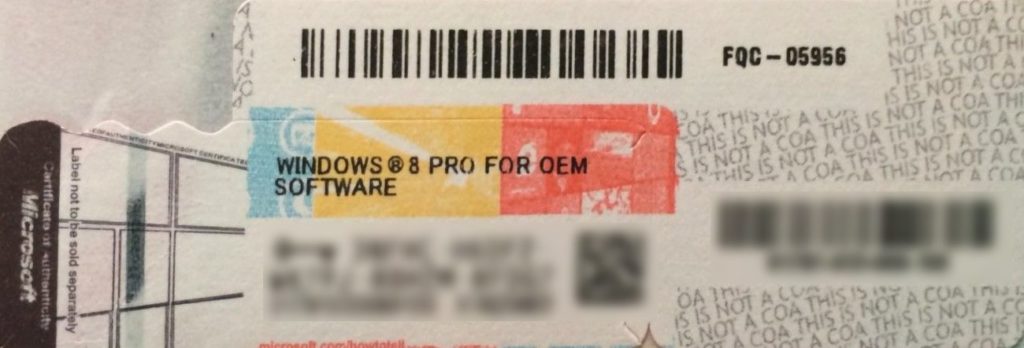 Windows 8 Pro Product Key