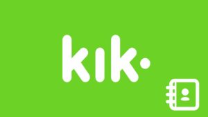 Recover Kik Contacts