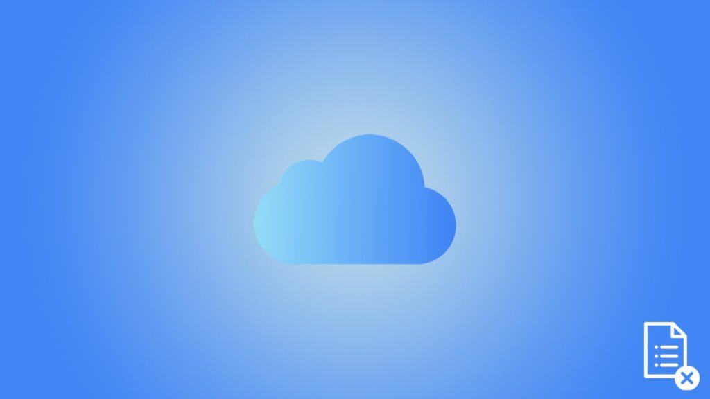 Recover Documents Deleted From iCloud