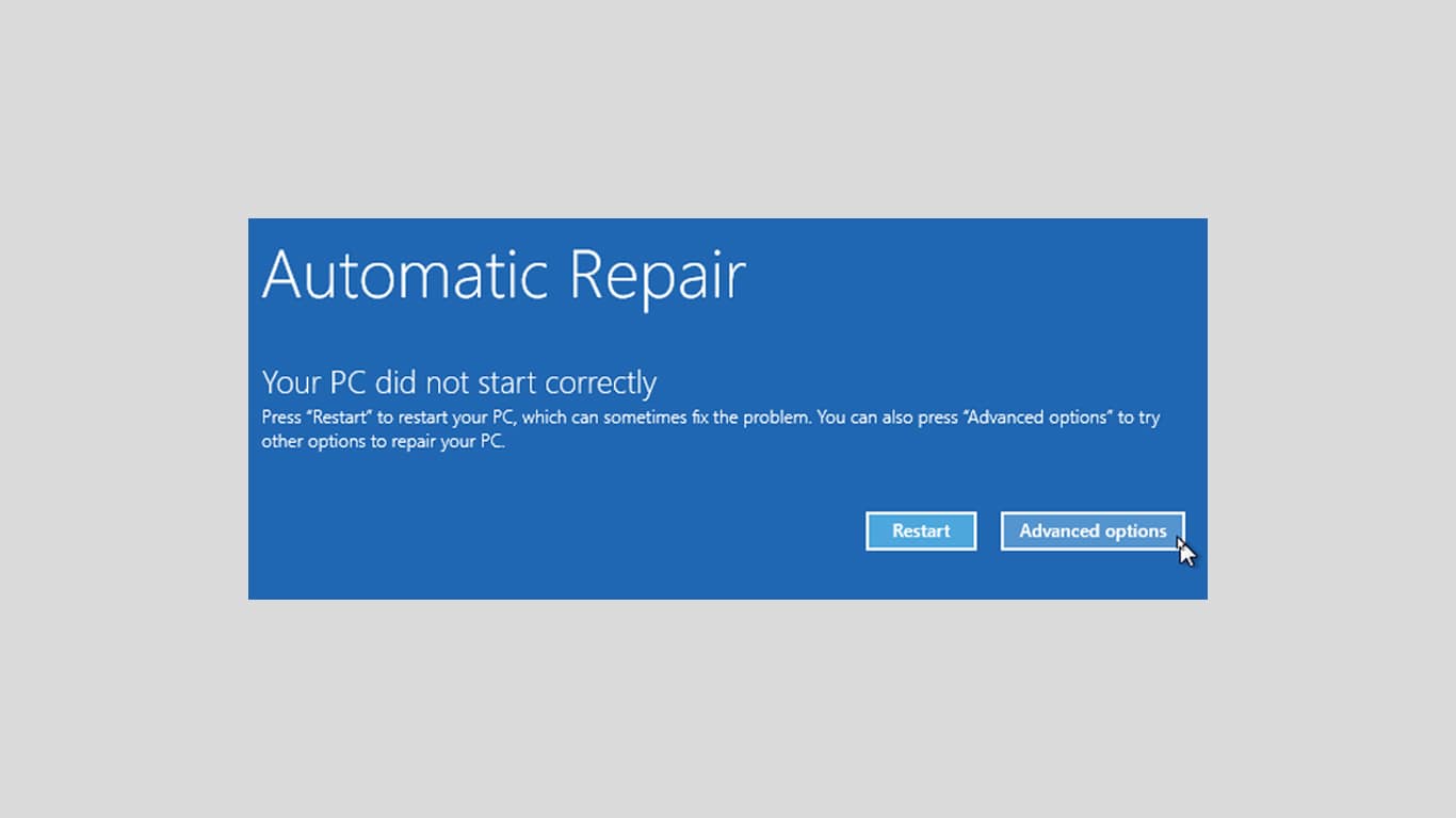 4 Ways To Recover Windows Automatic Repair Loop - Data Recovery Pit