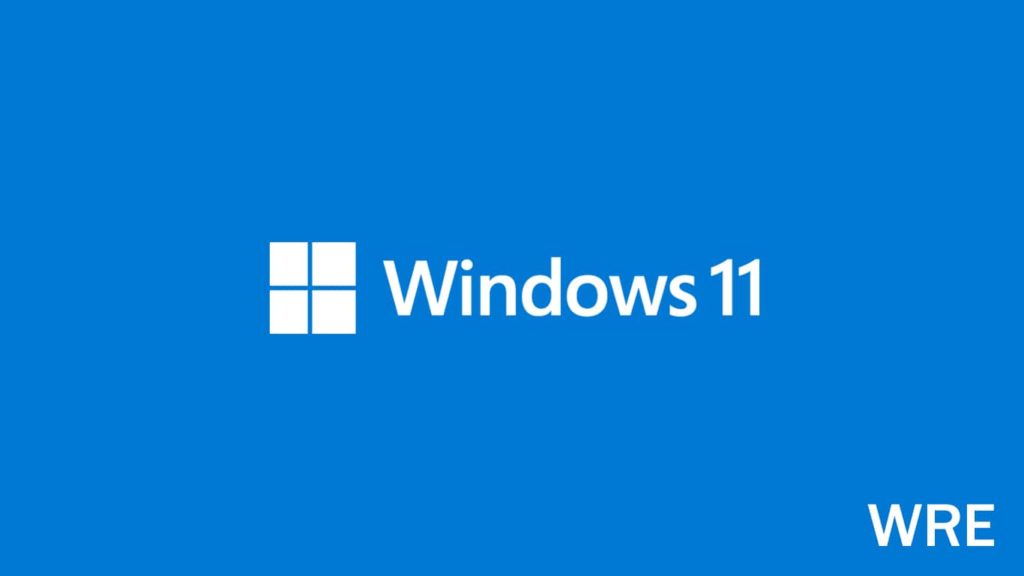 Windows 11 WRE