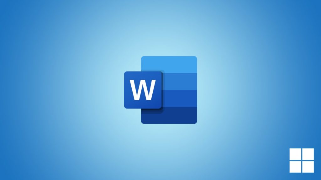 Microsoft Word on Windows
